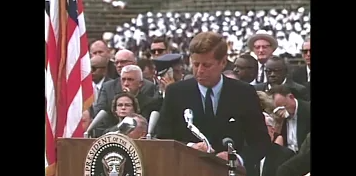 JFK’s Address at Rice University, Video